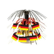 Beistle Oktoberfest German Flag Mini Cascade Centerpiece Party Decoration