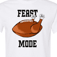 thumbnail image 4 of Inktastic Thanksgiving Feast Mode Turkey Football T-Shirt, 4 of 5