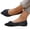 Navy, variant on YOUYEDIAN Flat Shoes for Women Dressy Slip on Non Slip Loafers Spring Summer Office Walking Shoes Comfortable Closed Toe Orthopedic Shoes (Brown)