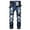 Blue, variant on DDAPJ pyju Mens Slim Fit Stretch Jeans Ripped Skinny Jeans for Men Vintage Distressed Straight Leg Denim Pants Fashion Comfort Flex Waist Torousers with Pockets on Sale Yellow S