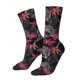 thumbnail image 1 of Fotbe Colorful Hawaii Palms Calcetas Largas con Estampado para Hombre y Mujer – Calcetas de Compresión Transpirables y Elásticas, Viajar y Uso Diario Talla 5-11, 1 of 6