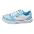 thumbnail image 3 of Women's Lace Mesh Sneakers Breathable White Floral Pattern Casual Walking Shoes Lightweight Fashion Tennis Shoes for Summer, 3 of 9