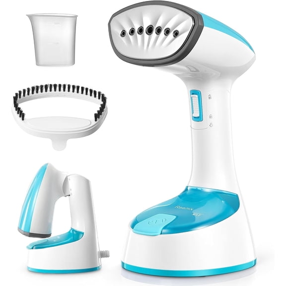 Reemix Steamer for Clothes, Folding Handheld Design Garment Wrinkles Remover, 20g/min Strong Penetrating Steam, 25-Sec Fast Heat-up, for Home, Office and Travel