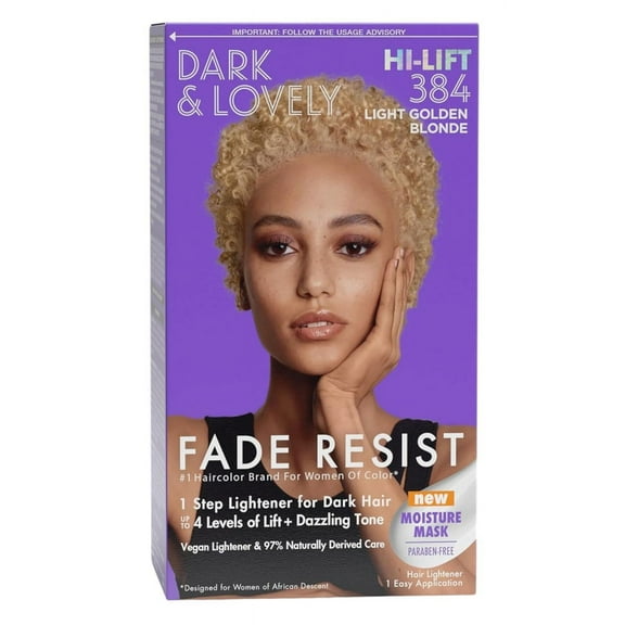Dark & Lovely Color #384 Light Golden Blonde (Pack of 3)