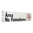 thumbnail image 3 of Letrero Pared No Fumadores Hyko Aluminio 5X20.5 Cm, 3 of 3
