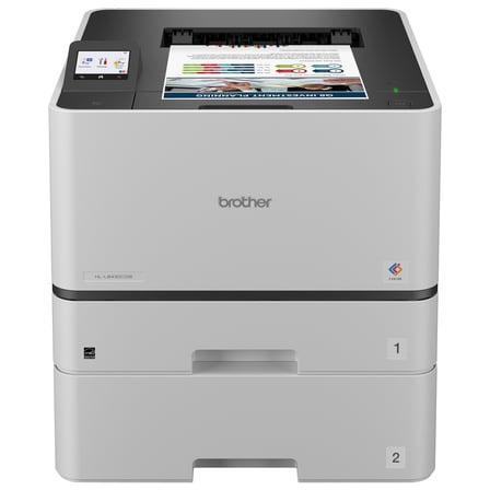 Brother HL-L8430CDWT Business Color Laser Printer with Dual Paper Trays, Low-Cost Printing, and Wireless Networking