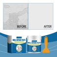 thumbnail image 5 of Wall Paste Covers Stains Wall Paint Off Proof Wall Paint Cracks Agent Popcorn Ceiling Remover Fix A Hole Small Drywall Patch 2x2 Concrete Patch Tube Hole Applicator Hole in The Wall Poster Concrete, 5 of 9