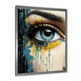 thumbnail image 2 of Designart "Beauty of Byzantine Landscape" Fashion Framed Wall Art - Glam Blue Classics Bedroom Framed Canvas Wall Art, 2 of 6