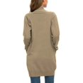 thumbnail image 4 of HAOMEILI Women's Long Cardigan Sweater 2024 Fall Fashion Casual Oversized Knit Open Front Coatigan Jacket Coat Trendy Outfits, 4 of 6