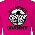 thumbnail image 4 of Inktastic Soccer My Favorite Player Calls Me Grammy Long Sleeve T-Shirt, 4 of 5