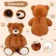 thumbnail image 4 of MorisMos Giant Teddy Bear 35.4'' Giant Stuffed Animal Big Bear Plush Toy, 4 of 7