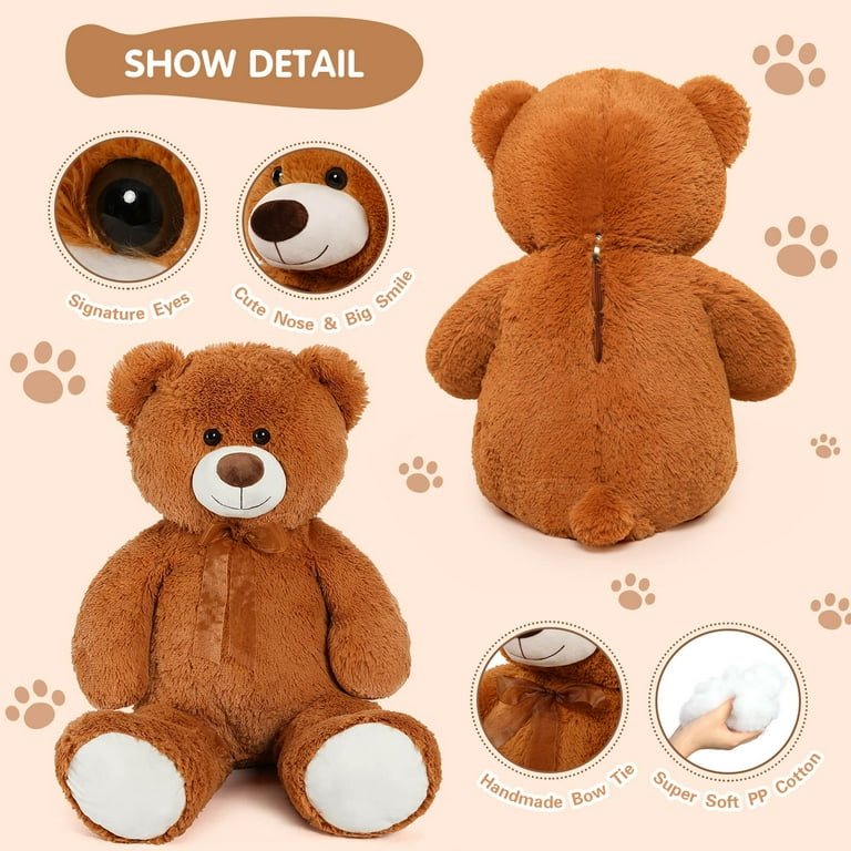 Giant stuffed teddy deals