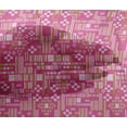 thumbnail image 4 of oneOone Viscose Chiffon Fabric Stripe & Square Geometric Print Fabric BTY 42 Inch Wide, 4 of 4