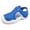 Blue, variant on Toddler Athletic Water Shoes Hoop&Loop Boys Girls Water Shoes Slip On Closed-Toe Beach Swim Pool Sandals for Unisex Kids Pink 24