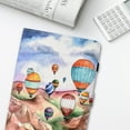 thumbnail image 3 of Case for All-New Kindle Paperwhite 6.8" (11th generation-2021 Release) E-reader - Cute Cartoon Flip Cover with Card Holders, Slim Lightweight PU Leather/Silicone Composite Case (Hot Air Balloon), 3 of 6