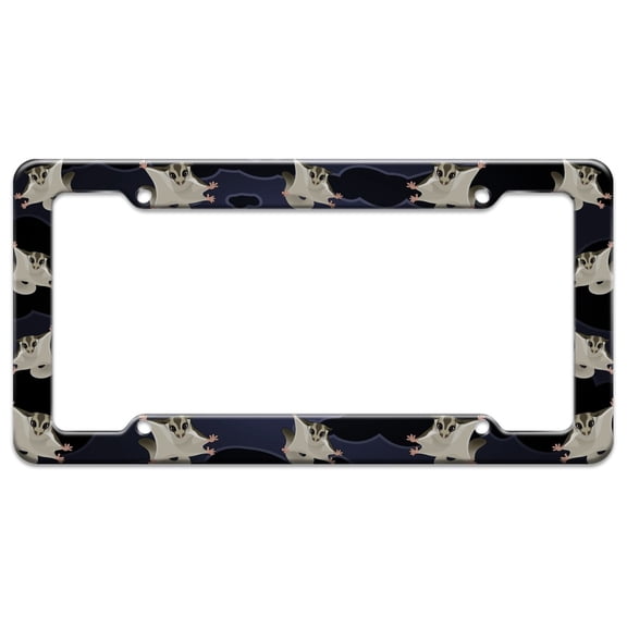 Sugar Glider of the Night License Plate Tag Frame