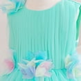 thumbnail image 6 of HAYIMI Girls Outfit Sets Elegant Girls Floral Trock A-Line Dress Layered Style Party Dress For Weddings And Ceremonies O-Neck Birthday Kids Clothes Sets, 6 of 8