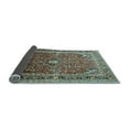 thumbnail image 2 of Ahgly Company Indoor Rectangle Persian Light Blue Traditional Area Rugs, 5' x 7', 2 of 4