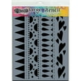 thumbnail image 2 of Dyan Reaveley's Dylusions Stencils 9"X12"-Heart Border, Pk 2, Dylusions, 2 of 2