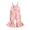 Pink, variant on Musuos Toddler Girl Romper Overalls 6 12 18 24M 3 4Y Casual Summer Floral Print Sleeveless Flared Pants Jumpsuit Cute Clothes