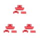 thumbnail image 4 of Barra protectora de parachoques Vogacara RC piezas Multicolor Rock Crawler 144001 rojo CBP203099, 4 of 6