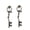 J, variant on 2 Pieces Vintage Metal Door Pulls and Cabinet Handles - Arched Top Knobs, Polished Hardware for Wardrobes, Dressers, and Furniture Doors