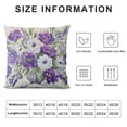 thumbnail image 5 of BANET Throw Pillow Covers Pillowcase for Outdoor Sofa Garden Living Room Home Decor White, 5 of 5