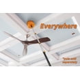 thumbnail image 4 of Cobweb Duster Head Brush // Web For Outdoor & Indoor Cleaning Twist-on Corner Fits Standard Acme Threaded Extension Poles (pole Sold Separately), 4 of 6