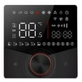 thumbnail image 3 of Electric Heat Thermostat, Precise Temperature Control Smart Thermostat,Color Display Digital Underfloor Heating Thermostat with Stable Current Switching for Home Sauna, 3 of 7