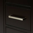 thumbnail image 5 of ARIEL Cambridge 61 Inch Espresso Bathroom Vanity with Single Sink, Solid Wood, White Quartz Countertop, 1.5-Inch Edge, Rectangular Undermount Sink, 2 Soft Closing Doors, 9 Drawers, 5 of 8