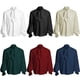thumbnail image 2 of Camisas medievales piratas para hombre, camisa gótica steampunk con volantes, camisa de manga larga, blusas victorianas renacentistas, camisa para hombre, 2 of 5