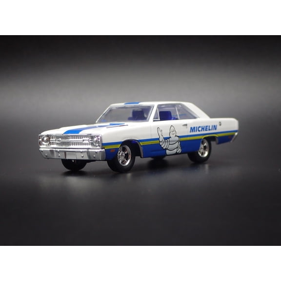 (Open Box) 1969 69 DODGE DART SWINGER MICHELIN 1:64 SCALE COLLECTIBLE DIECAST MODEL CAR