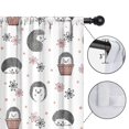 thumbnail image 4 of Blackout Kids Curtains,Hedgehog Pioneer Flower Pattern Childrens Insulated Curtains Set Of 2,Bedroom Essentials,Toddler Room Decor 42"x84"(106x213cm), 4 of 4
