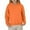 D09-Orange, variant on RMGVDSD Kids Girls Hooded Sweatshirt Solid Color Pullovers Long Sleeve Hoodie Solid Color Hooded Sweatshirt Pullover Top Casual Hoodies Adorable Clothes 4-5 Years