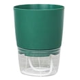thumbnail image 2 of Flower Pot Automatic Watering Corrosion Resistant PP Succulent Plant Pot for Office, 2 of 9