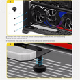 thumbnail image 4 of Vertical Graphics Card Holder Kit with 15cm PCI-E 4.0 X16 Riser Cable Video Card Support Kit GPU Bracket Holder White,1 x Vertical Graphics Card Holder Kit,White, 4 of 6