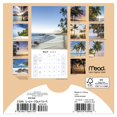 Paradise 2024 Mini Monthly Wall Calendar 7 x 7 Wall Calendars