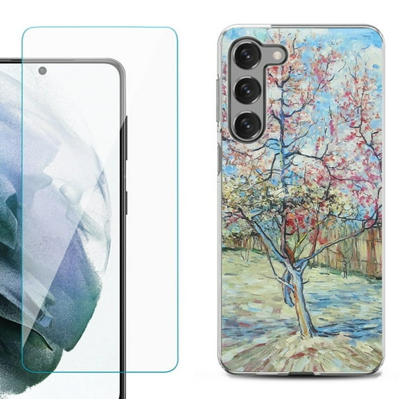 Shockproof Fashion Phone Case for Samsung Galaxy S23 5G, by OneToughShield ® - Blossom Tree
