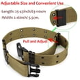 thumbnail image 4 of Men's Outdoor Sports Nylon Waistband Canvas Belt Dazzling Girlfriend Belt Belt for Men Dress Adjustable Dress Belts for Men Belt Comfort Mens Belt Heavy Duty Leather Mans Belt Designer Belts for Men, 4 of 7