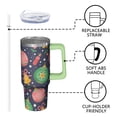 thumbnail image 3 of 30oz Xmas Tumbler with Lid and Straw Leak Proof Stainless Steel Cup Merry Christmas Gifts, 3 of 5