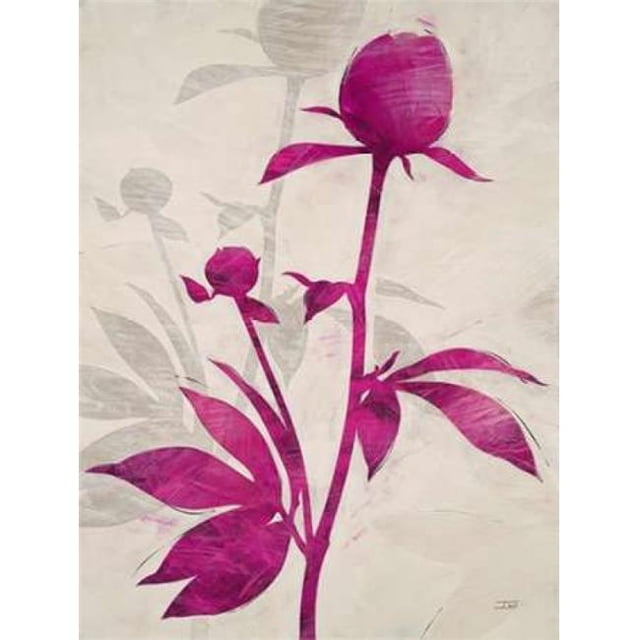Art In Motion PDX545STO1018SMALL Première Pivoine 1 Affiche Imprimée par Ivo&44; 11 x 14 - Petit