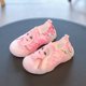 thumbnail image 1 of Zapatos de baile de princesa púrpura congelada para niñas de Disney, zapatos informales para estudiantes escolares suaves de dibujos animados, talla europea 22-3122 Gao Jinjia LED, 1 of 2