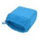 thumbnail image 4 of Bolsa impermeable y a prueba de golpes para insertar lentes de cámara DSLR, funda acolchada con cordón ajustable (azul agua), 4 of 10