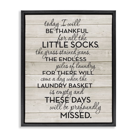 Stupell Industries Rustic Lodge Rustic Parenting Phrase Black Floating Frame Canvas Art, 25 x 31, by Lettered and Lined