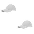 thumbnail image 3 of Qarigey Gorra De Béisbol Con Estilo Y Cómoda - Correa Ajustable Y Gorra De Béisbol Con Protección Solar Mujer CC636-11blanco CC636-11blanco 2Conjunto, 3 of 6