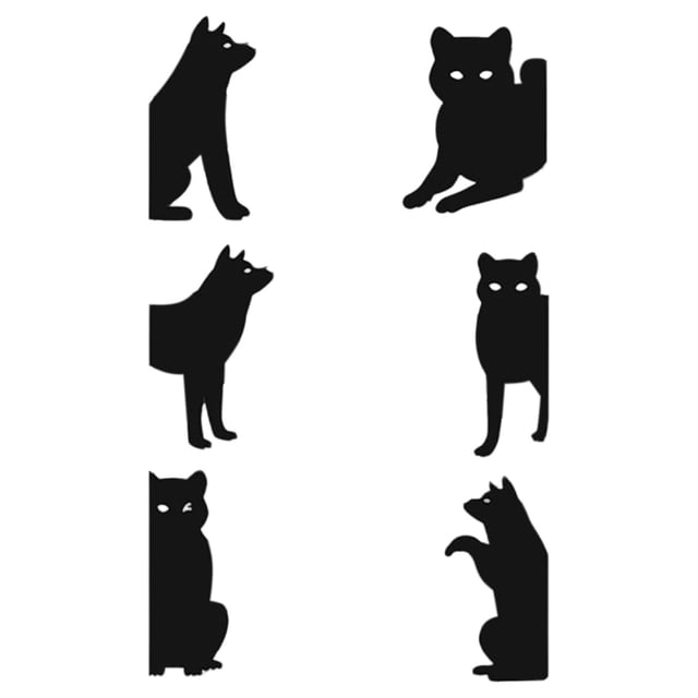 Cat Pattern Cute And Attractive Bookmarks Children's Bookmarks Suitable For Teachers Students And Book Lovers. Party Bag With Bookmarks. Stationery Organizer Portable Lined Stationery Paper And