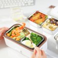 thumbnail image 3 of Food Heater Lunch Box, Food Warmer 1.2L Capacity Electric Lunch Box  for Work, 3 of 7