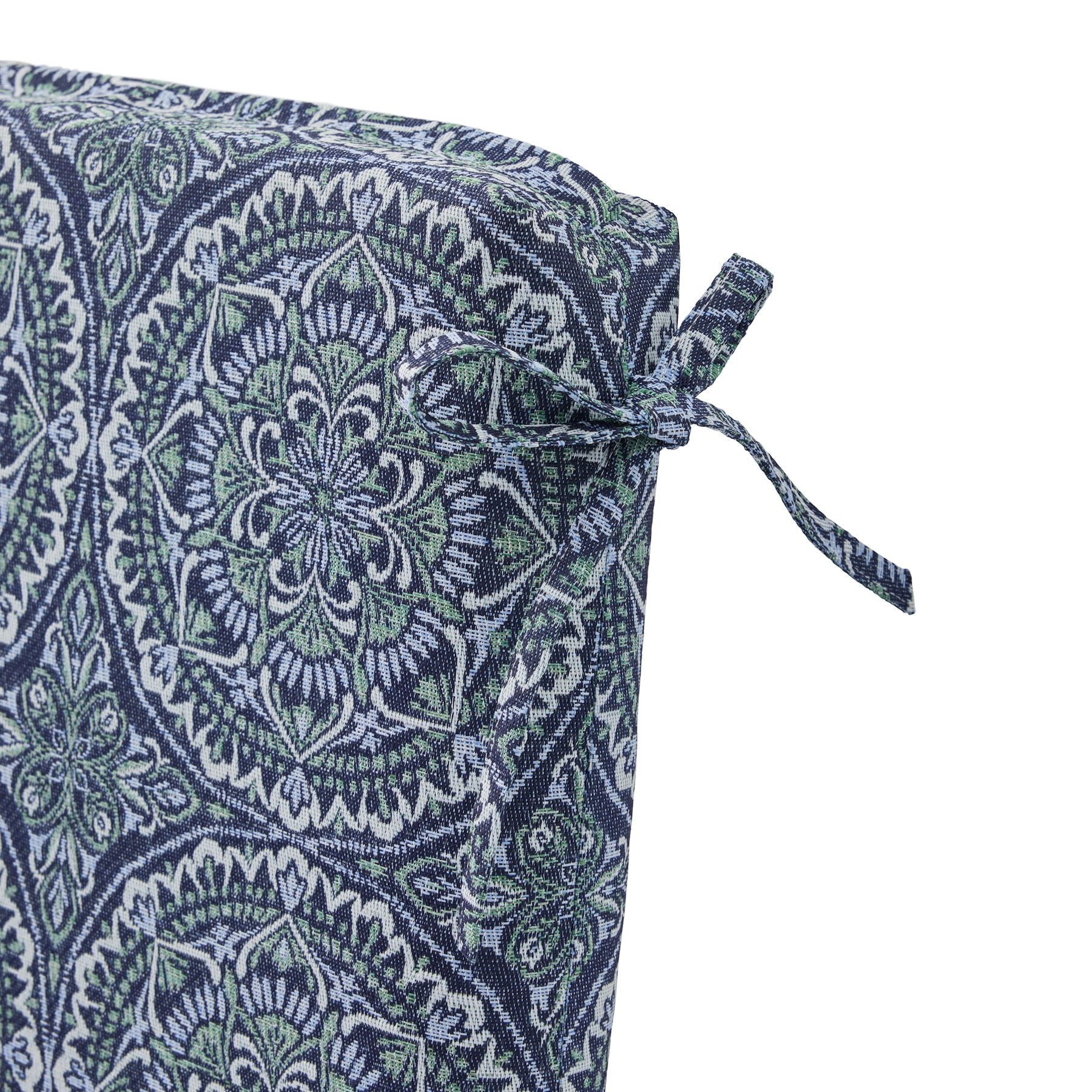 Better Homes & Gardens 44" x 20" Outdoor Chair Seat Cushion, 1-Piece, Medallion