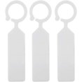 thumbnail image 1 of 100pcs Plant Mark Tags Plastic Waterproof Plant Tree Tags Thick Plastic Garden Hanging Tags Flower Plant Tags(white ), 1 of 5