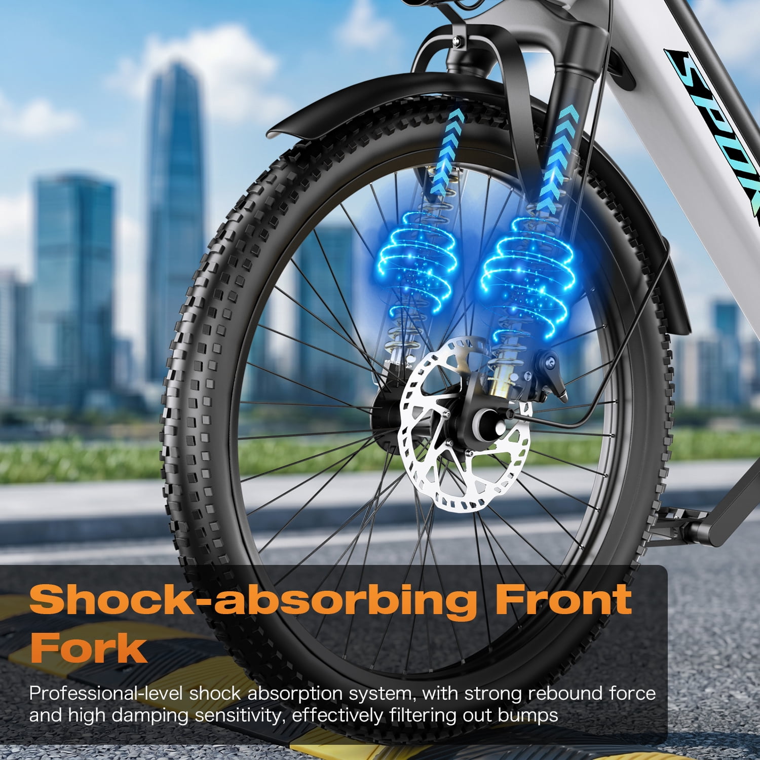 ASKGO F29-1800W Electric Bike with Rear Seat & Front Basket , 720Wh Built-in battery , 30MPH Off-Road Ebike, 26" E- Mountain /Beach Bike,Commute Electric Bicycle​​，All-Terrain Unisex ebikes，UL2849